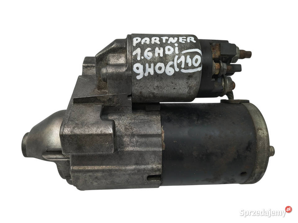 ROZRUSZNIK Peugeot 3008 16 HDi 9HZ 9663528880 Układ elektryczny silnika Chełm