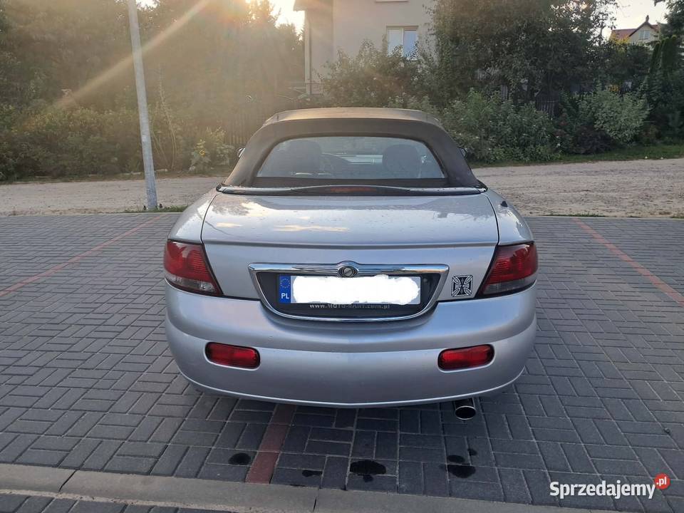 Chrysler Sebring Cabrio 20 16v z 2003r tempomat Sebring Banino sprzedam