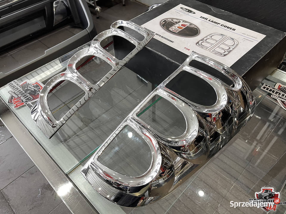 Nakładki Ochronne chrom Toyota Hilux Zestaw Tuning Pasłęk