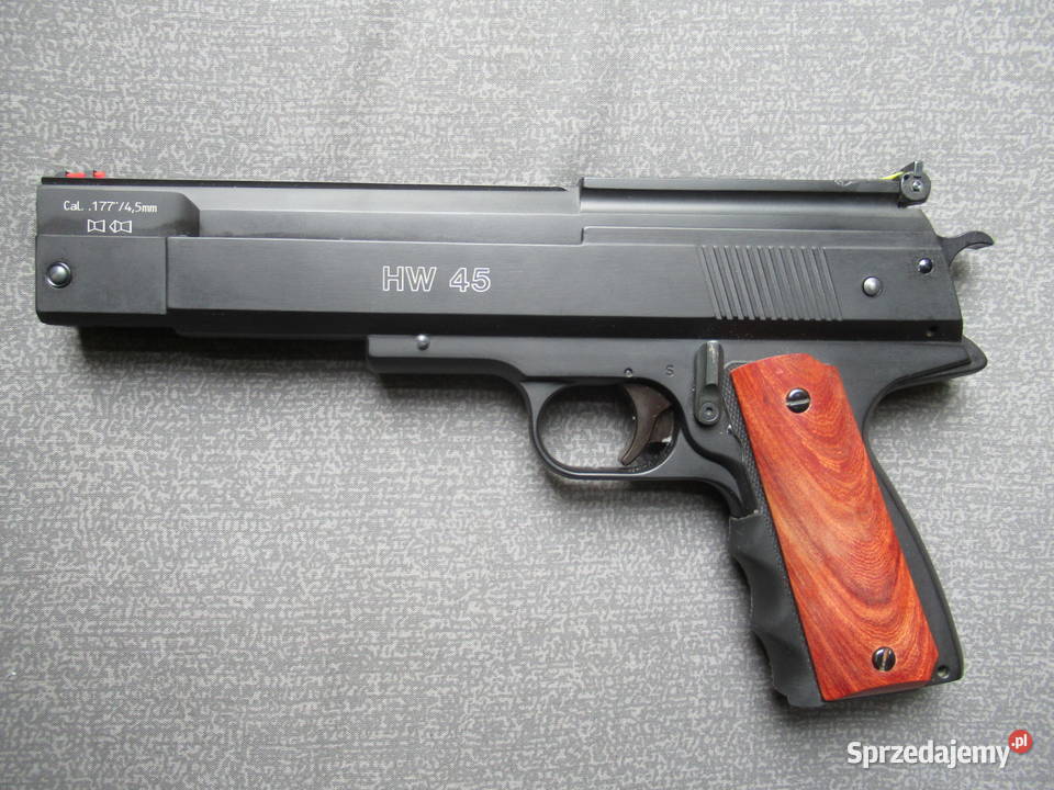 Pistolet wiatrówka Weihrauch HW45 okładziny Kielce