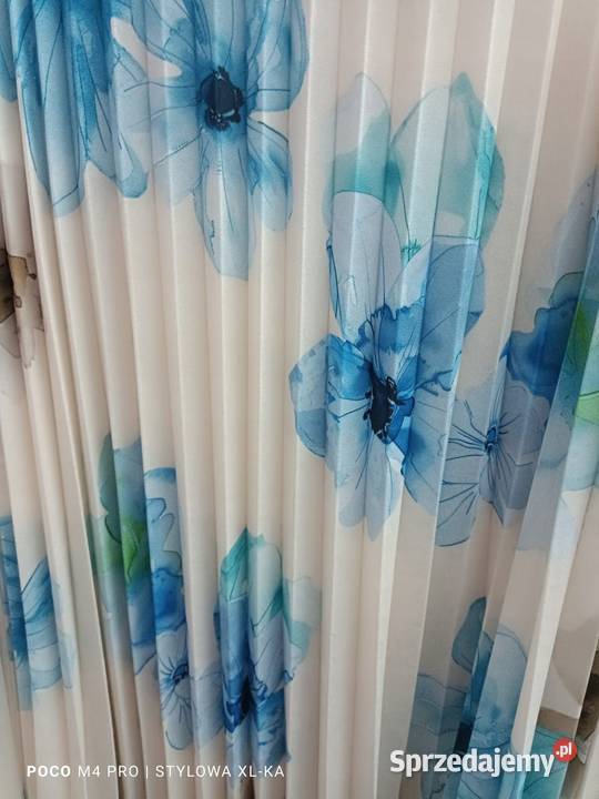 Zwiewna Sukienka Plus Size z Plisami bust 135 łódzkie
