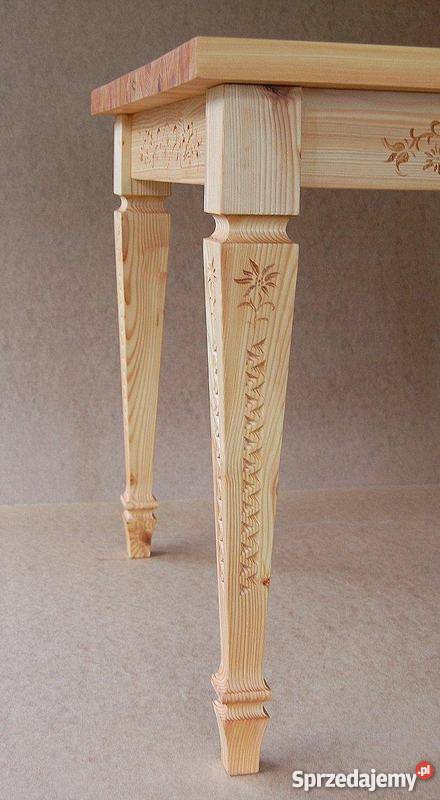 stół góralski drewniany na zamówienie Rajcza