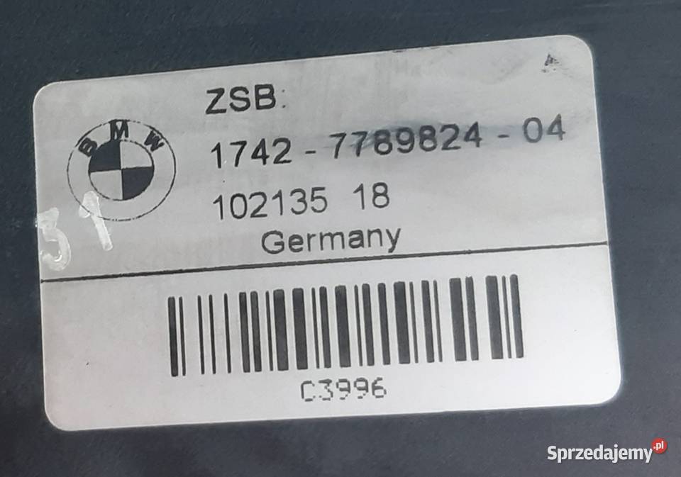 WENTYLATOR CHŁODNICY BMW E60 E61 7789824 Układ chłodzenia Mielęcin