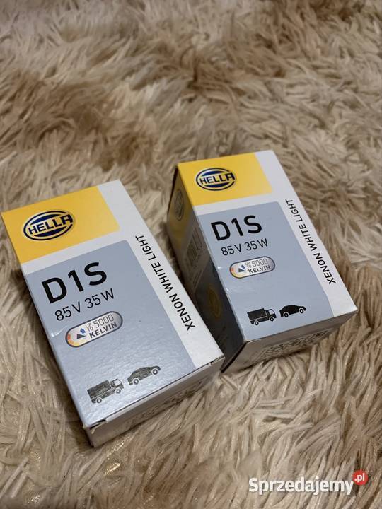 Nowe żarniki Xenon Hella Performance D1S 5000K Sosnowiec