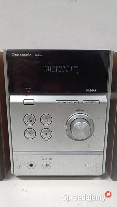 PANASONIC SAPM4 ładnie grająca miniwieża stereo Poznań