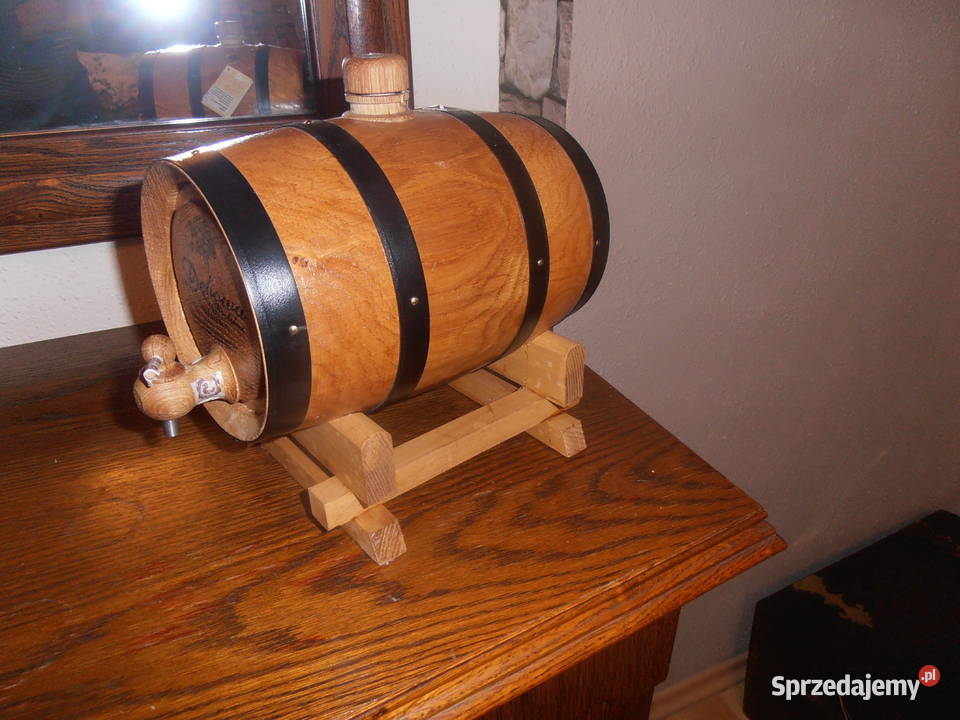 Beczka dębowa mała Antyki Antyki, Sztuka, Kolekcje Kielce