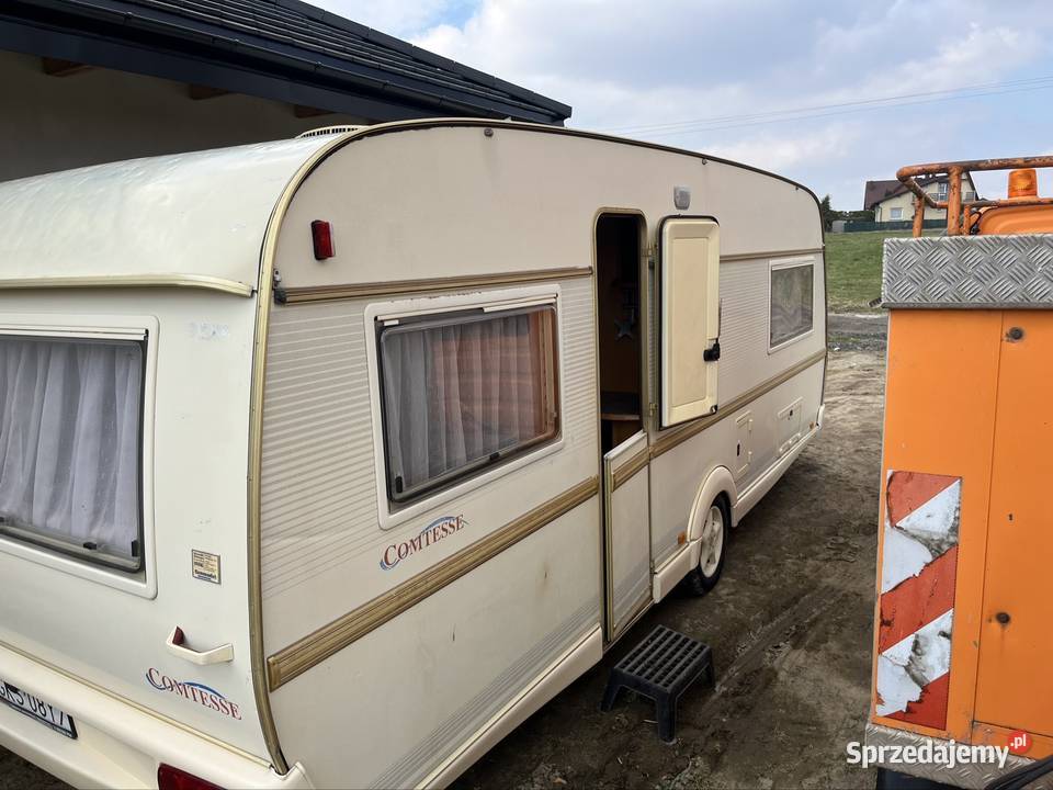 Kemping zamiana autolaweta mini koparka Kartuzy