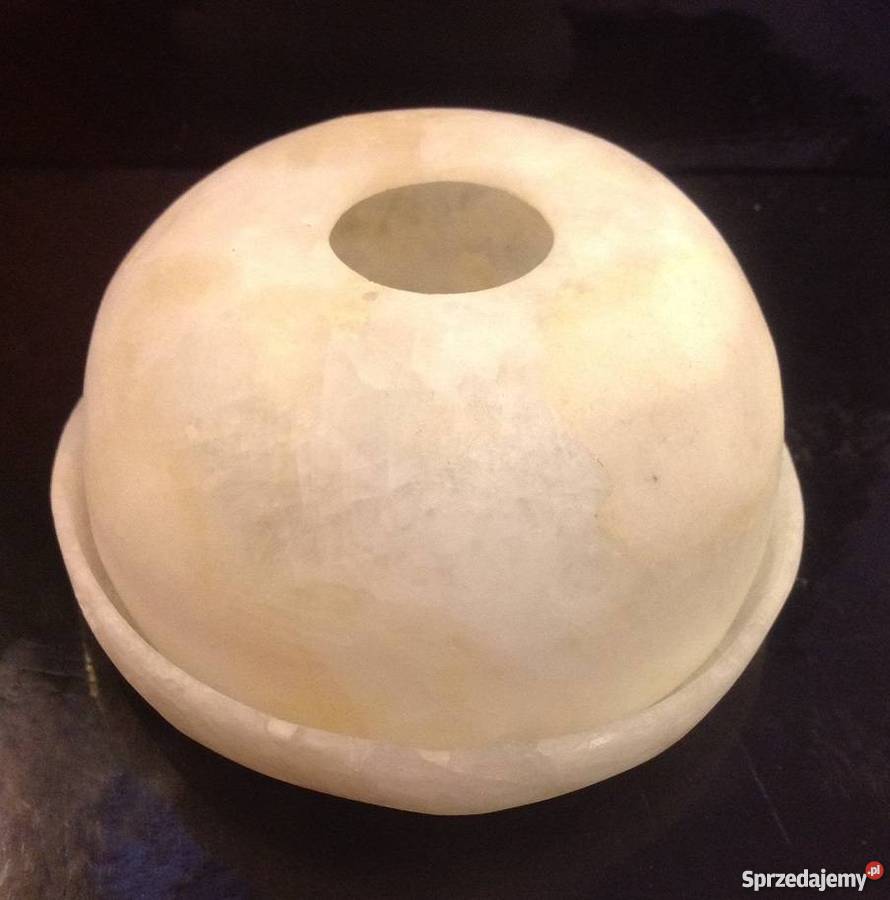 LAMPION ŚWIECZNIK Z ALABASTRU GIPSOWEGO LUXOR Szczecin