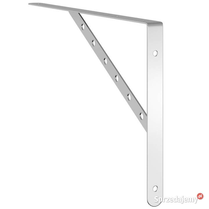 Wsporniki do półek 4 40x25x25 srebrna stal Warszawa sprzedam