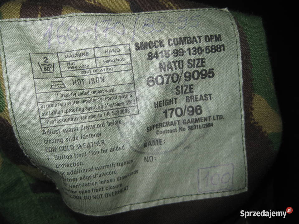 Kurtka GB SAS Smock Combat 1601708595 NOWA mocna Żary