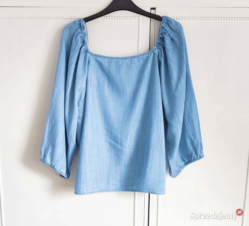 Nowa bluzka Lindex L 40 XL 42 niebieska prosta