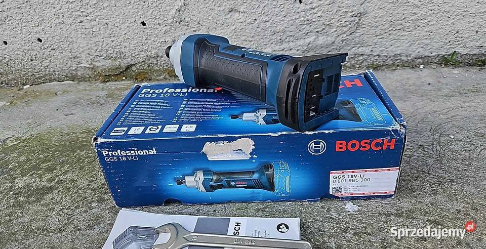 BOSCH GGS 18VLI szlifierka prosta IDEAŁ Gorzów Wielkopolski sprzedam