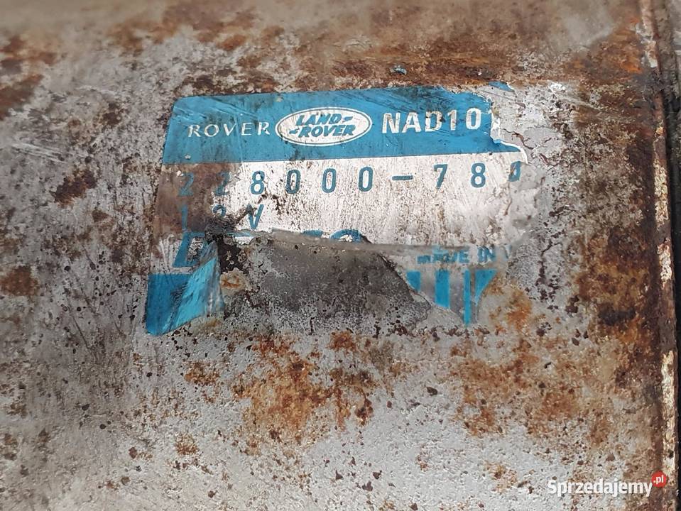 ROZRUSZNIK Land Rover Freelander 20 TD4 osobowe Układ elektryczny silnika Chełm sprzedam