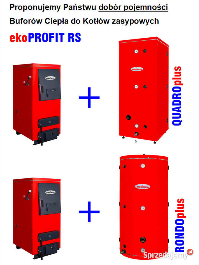 Kocioł zasypowy MAXITERM ekoPROFIT RS 10 kW Koszęcin
