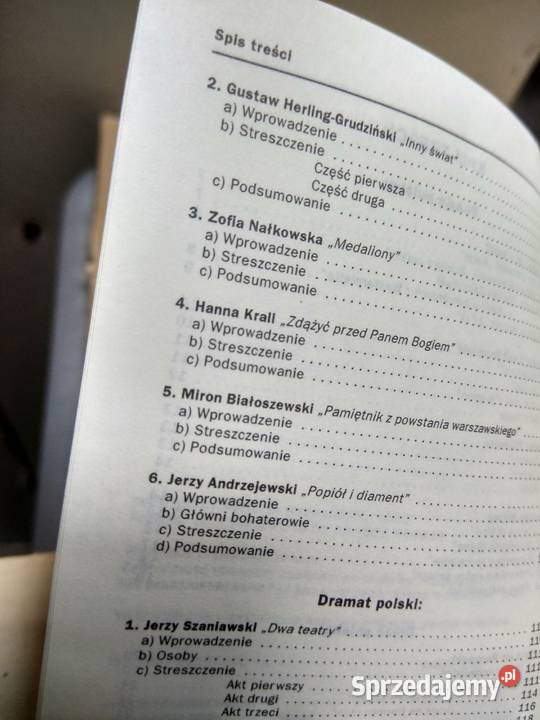 Ściąga mini z polskiego Greg współczesns Warszawa