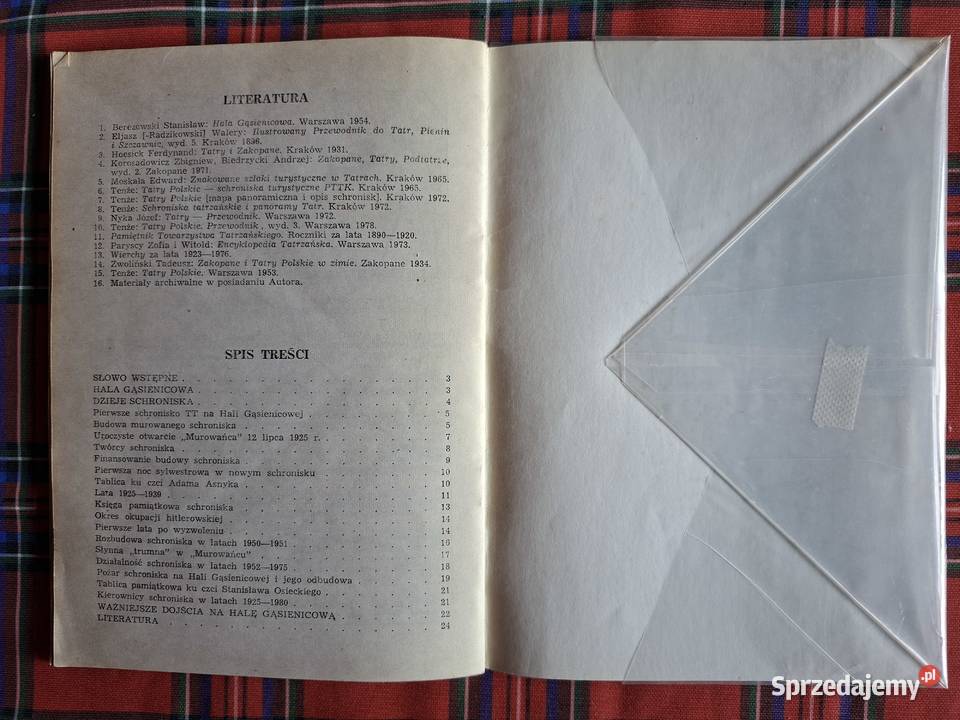 Schronisko PTTK na Hali Gąsienicowej Edward Rok wydania 1980 Kraków sprzedam