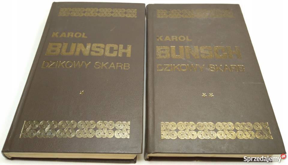 DZIKOWY SKARB BUNSCH KAROL Proza i poezja Krosno sprzedam