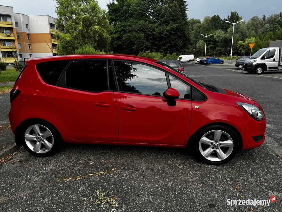 Opel Meriva 14 Turbo 120 2016 niski przebieg Katowice
