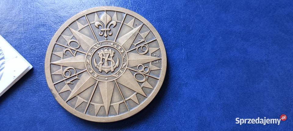 Stare monety Medal Wyższa Szkoła Morka Polska Lesko