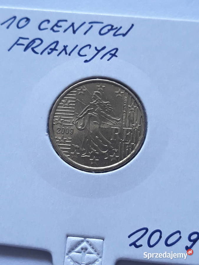 10 Eurocentów Francja 200220052009 r Konin