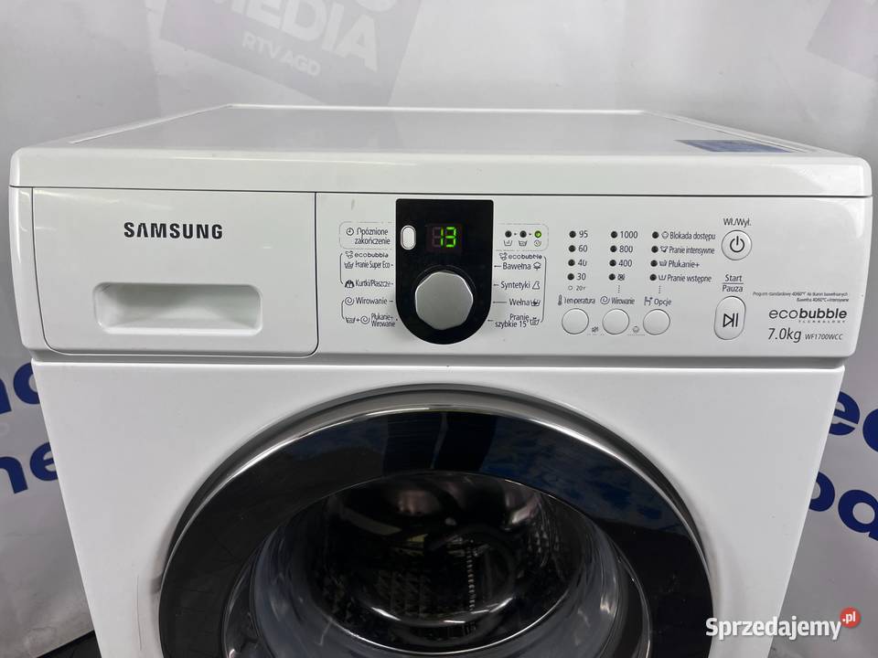 Pralka Samsung Przemysłowa Solidna 7 1000 A Wiejca