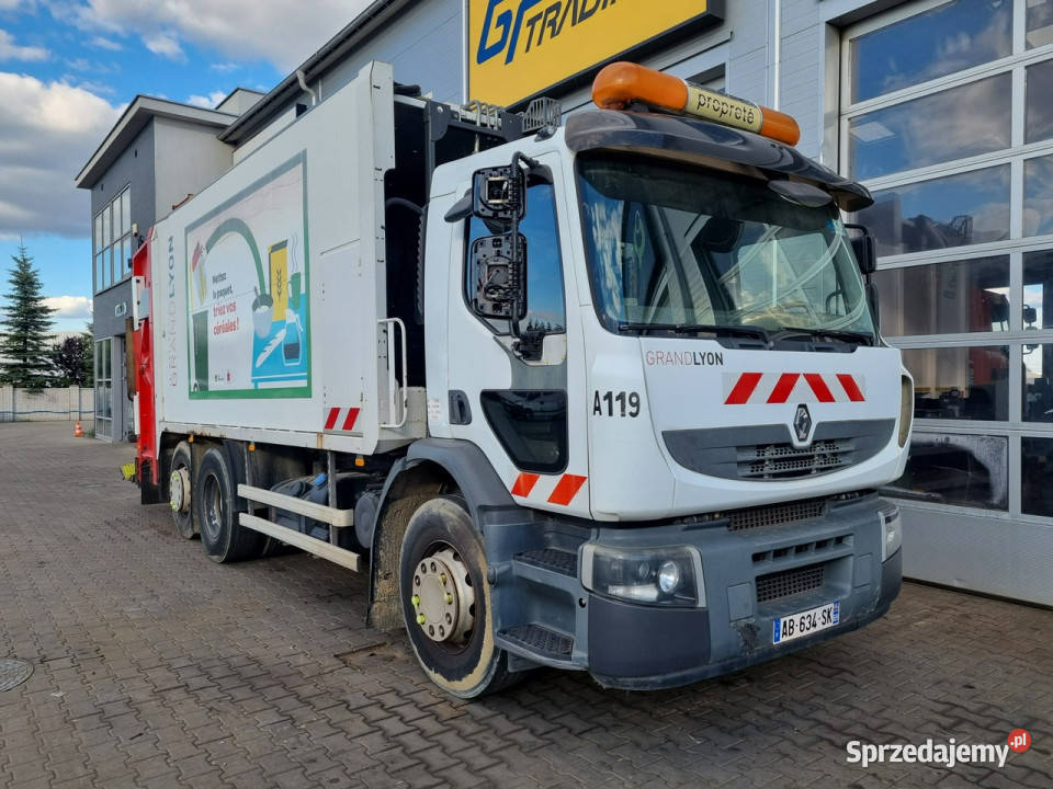 śmieciarki Renault Premium Premium Śmieciarka mazowieckie Sokołów