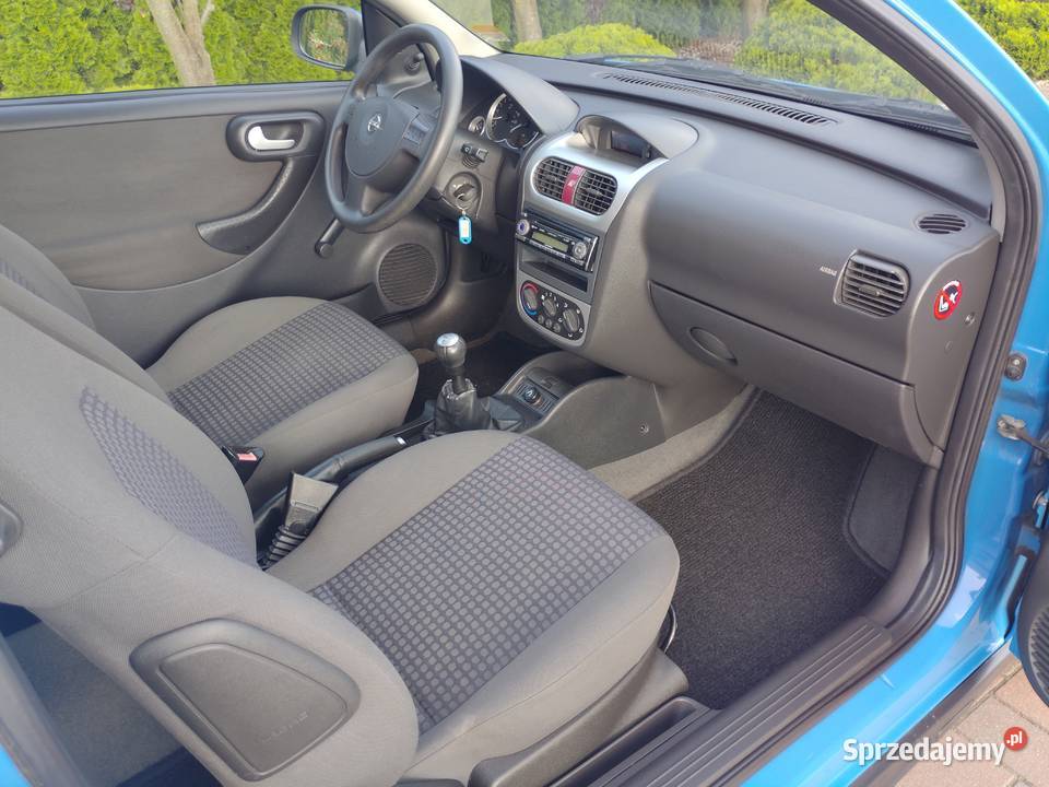 Opel Corsa C 12i 75 96000 ŁADNA Klima opłatach z immobilizer Corsa Witkowo