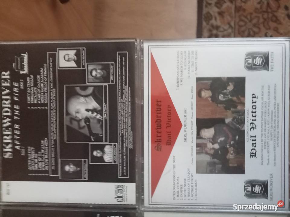 zespoł skrewdriver muzyka na płytach cd rock Nowy Tomyśl