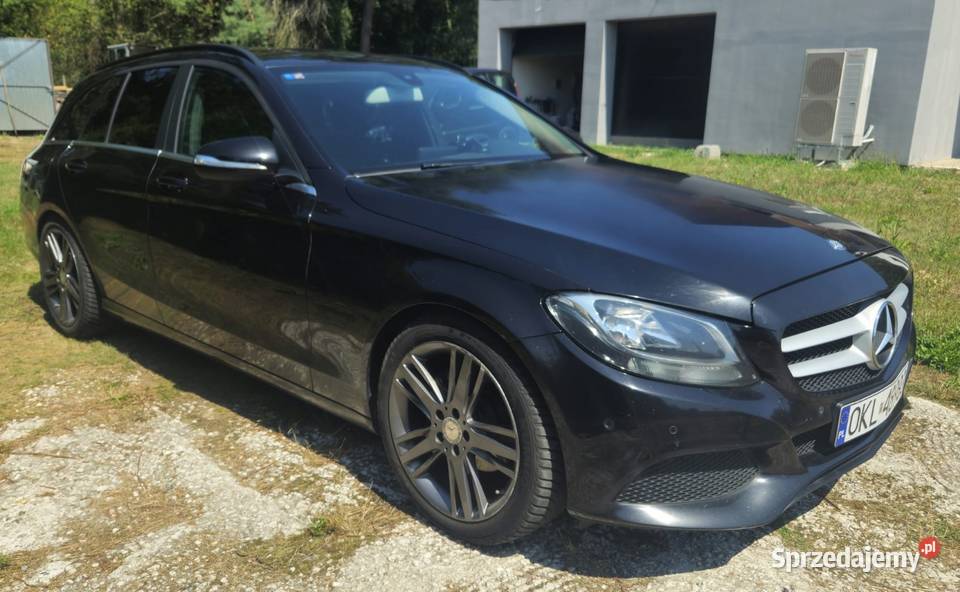Mercedes Benz C W205 16 Diesel kamera cofania elektrycznie ustawiane fotele Mercedes-Benz opolskie Wołczyn