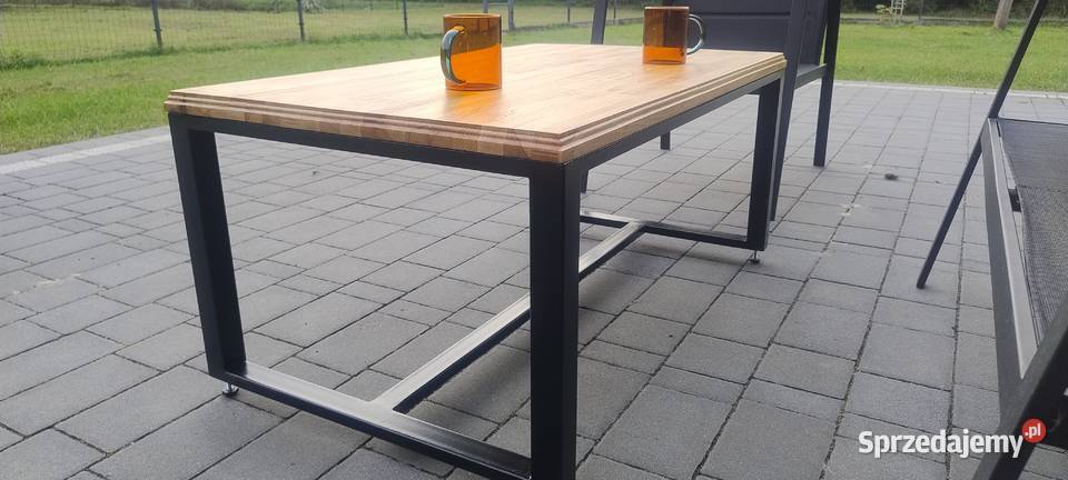 Stolik kawowy Premium ława buk loft industrial Zwoleń sprzedam