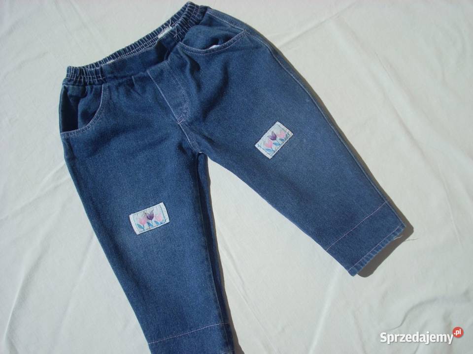 Spodnie Jeansy Dziewczęce 86 Nowy Sącz