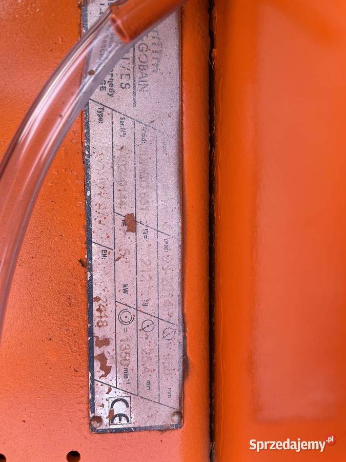 Piła przecinarka do cegieł Norton Clipper Jumbo Rok produkcji 2014 Ślesin