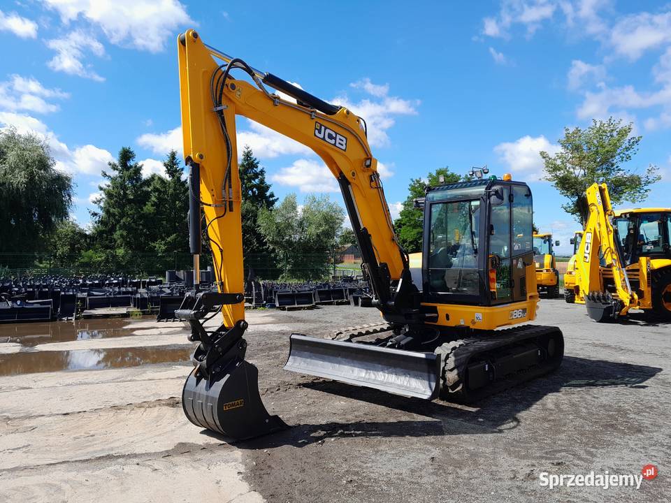 JCB 86C2 2021R KOPARKA 8 TON GĄSIENICOWA CAT Krotoszyn