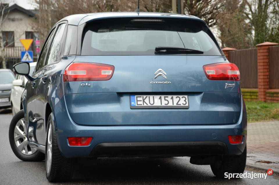 Citroen C4 Picasso Zarejestrowane 16 eHDI 116 Kutno