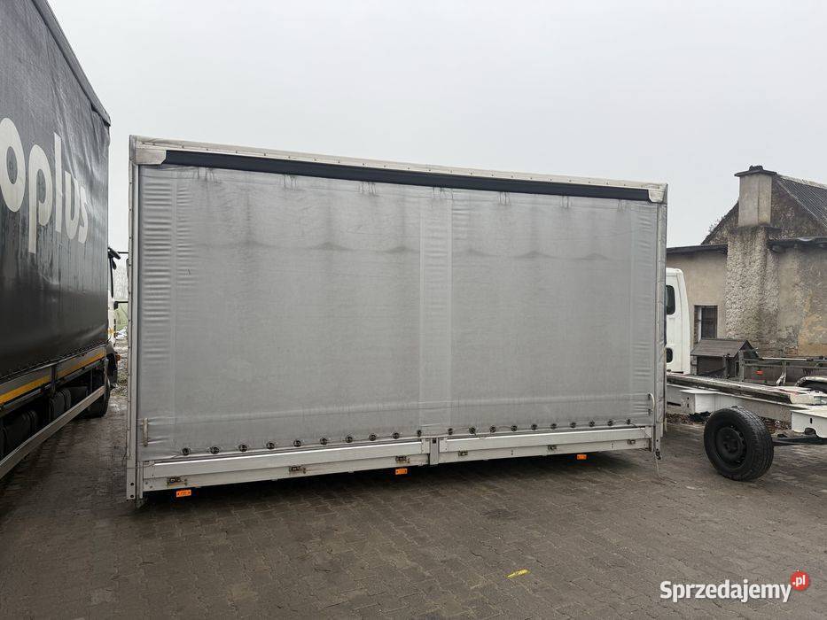 Zabudowa firana 10 palet Master Ducato Sprinter