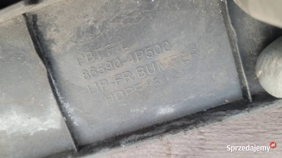 HYUNDAI I20 LIFT 12 SPOILER DOKŁADKA ZDERZAK Ruda Śląska sprzedam