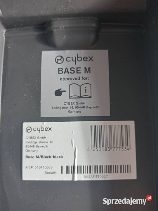 Nosidełko cybex z bazą Oława