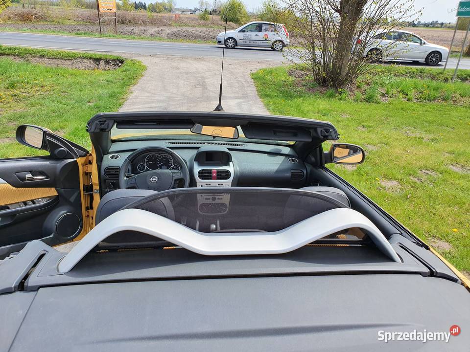 Opel Tigra B cabrio 14 benzyna 2005r żółty kujawsko-pomorskie Lipno