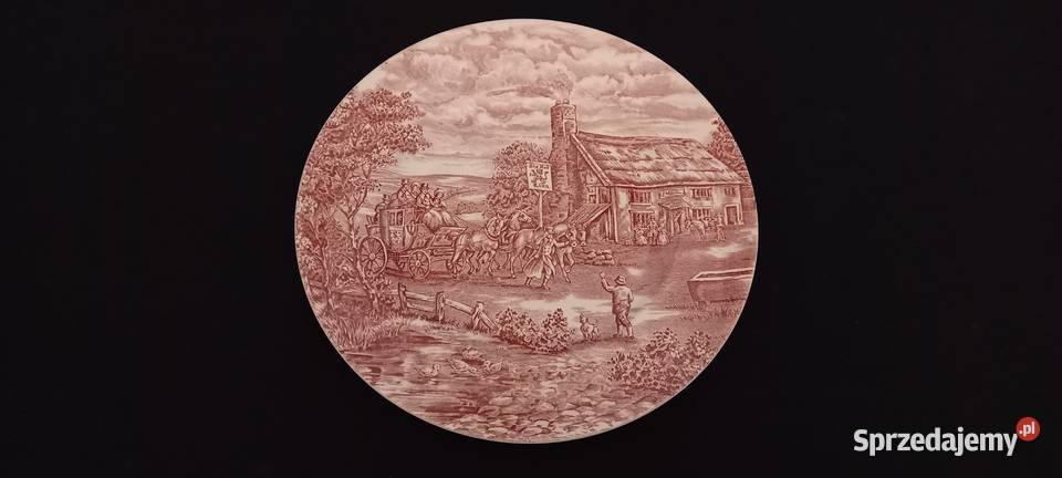 Talerz angielski obiadowy płaski WoodSons Chełm