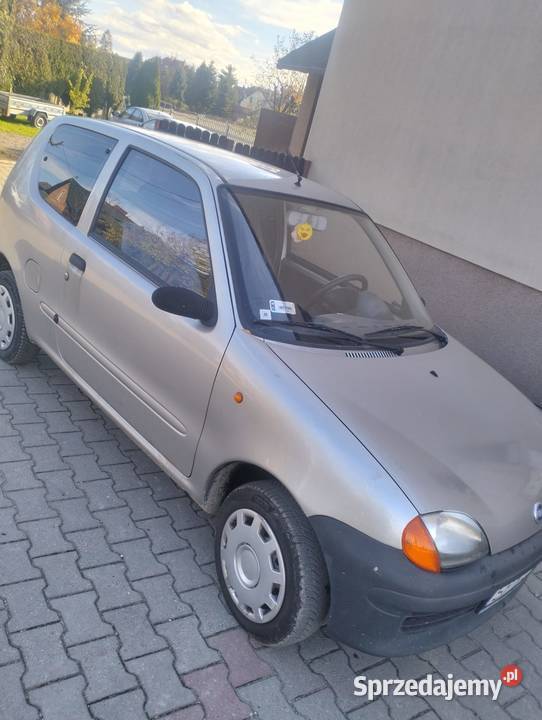 Fiat Seicento 2001r poj 900 z przebiegiem 130