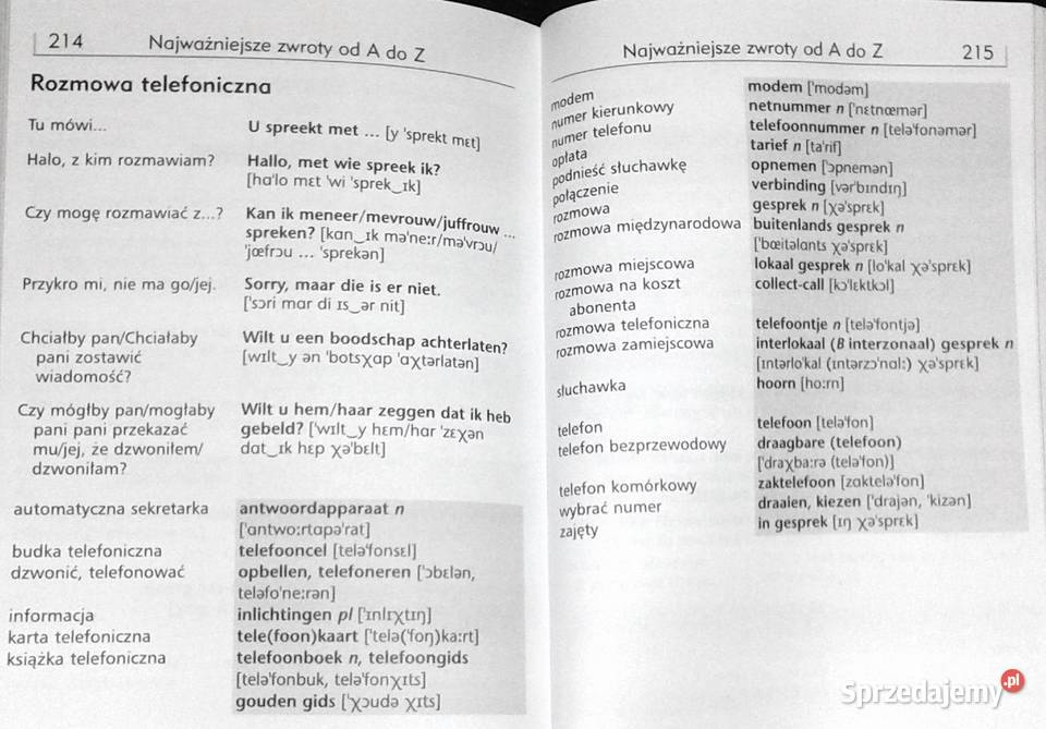 Rozmówki Niderlandzkie Last minute Beelen Hans miękka lubelskie Chełm