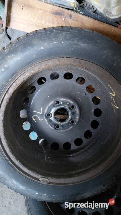 20555 r16 Pirelli felgi z oponami Zima Średnica 16" Kłodawa