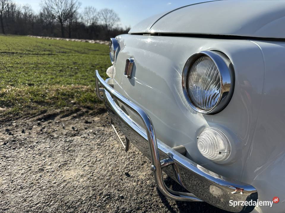 Klasyczny Fiat 500 z 1968r Naprawdę świetny stan Tomice