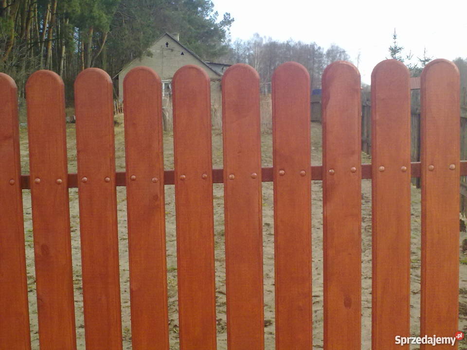 Sztachety olchowe Pozostałe Olszewka