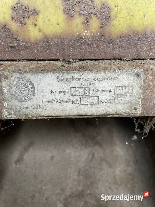 Sieczkarnia bębnowa 2 różne Stale