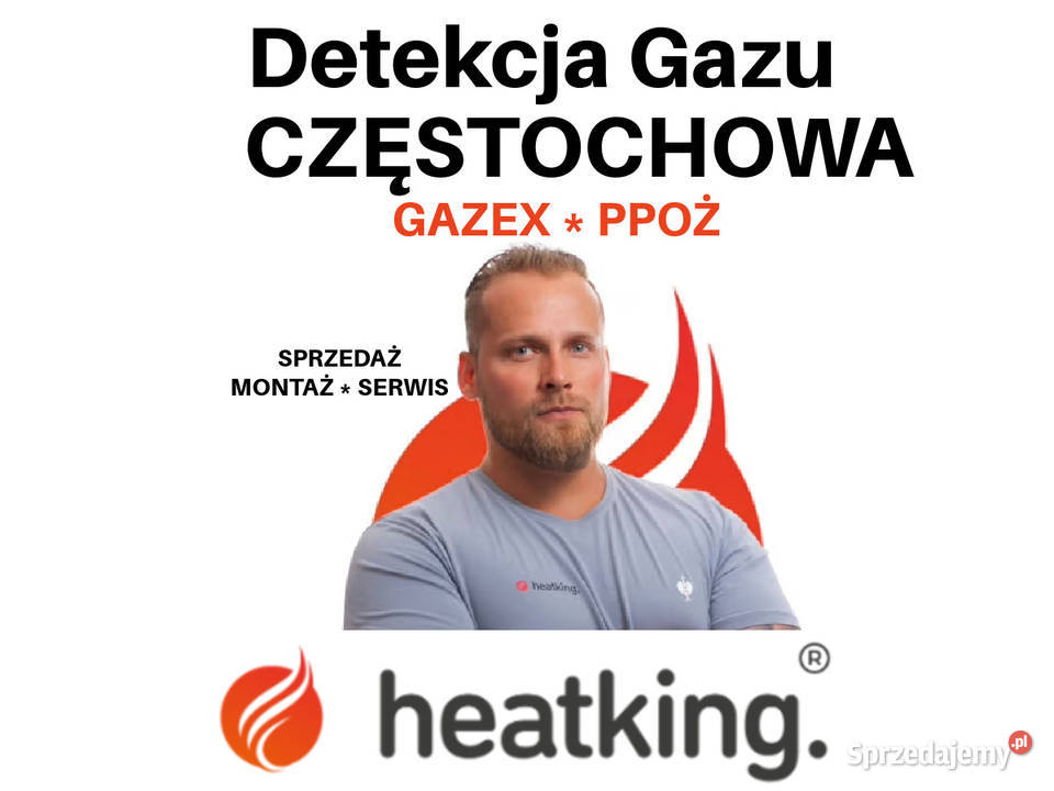 Detekcja Gazu Gazex PPOŻ Częstochowa Heat King