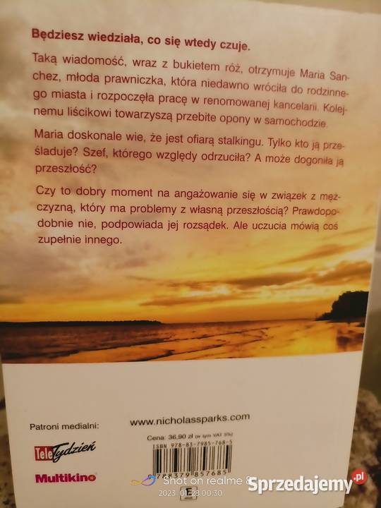 Sparks książki Spójrz na mnie księgarnia Praga Warszawa