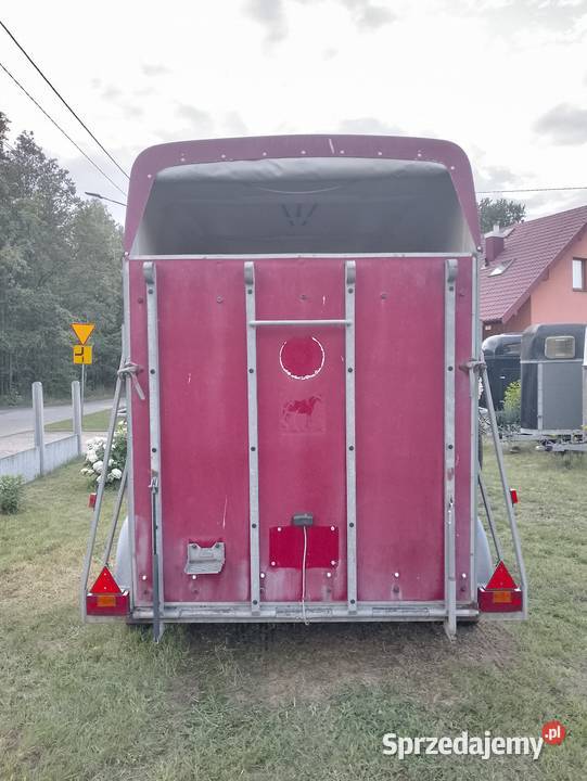 Przyczepa do przewozu koni 2 śląskie Żerdzina sprzedam
