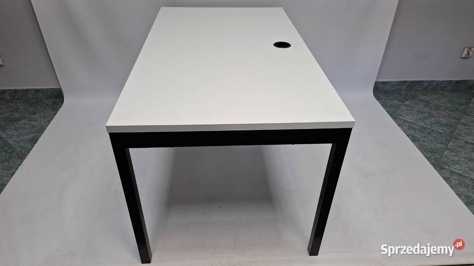 Biurko proste MDD 140x80 białe duża ilość Poznań