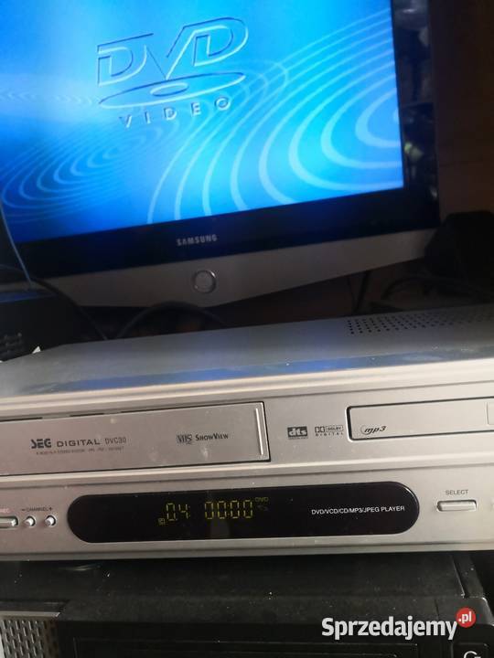 Magnetowid VHS dvd SEG DVC30 do naprawy Radom sprzedam